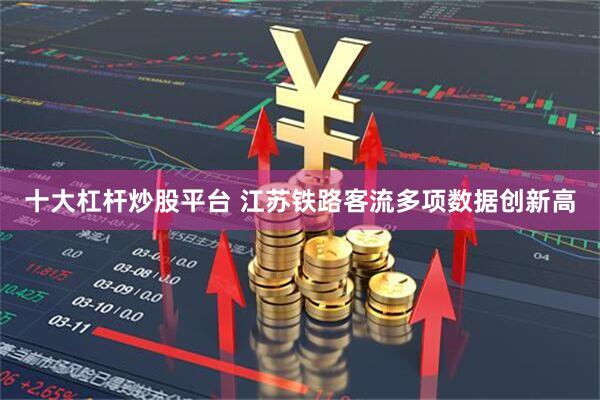 十大杠杆炒股平台 江苏铁路客流多项数据创新高